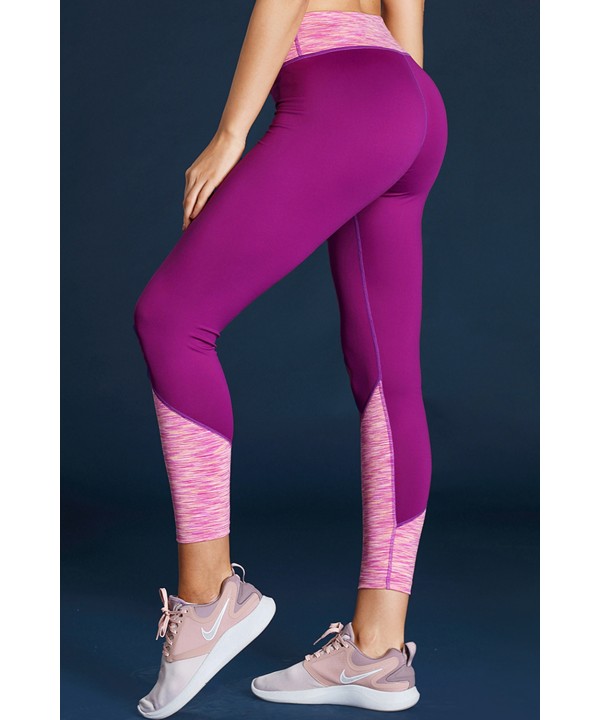 Purple Essential Active Capri Leggings