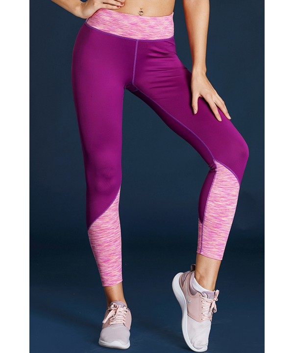 Purple Essential Active Capri Leggings